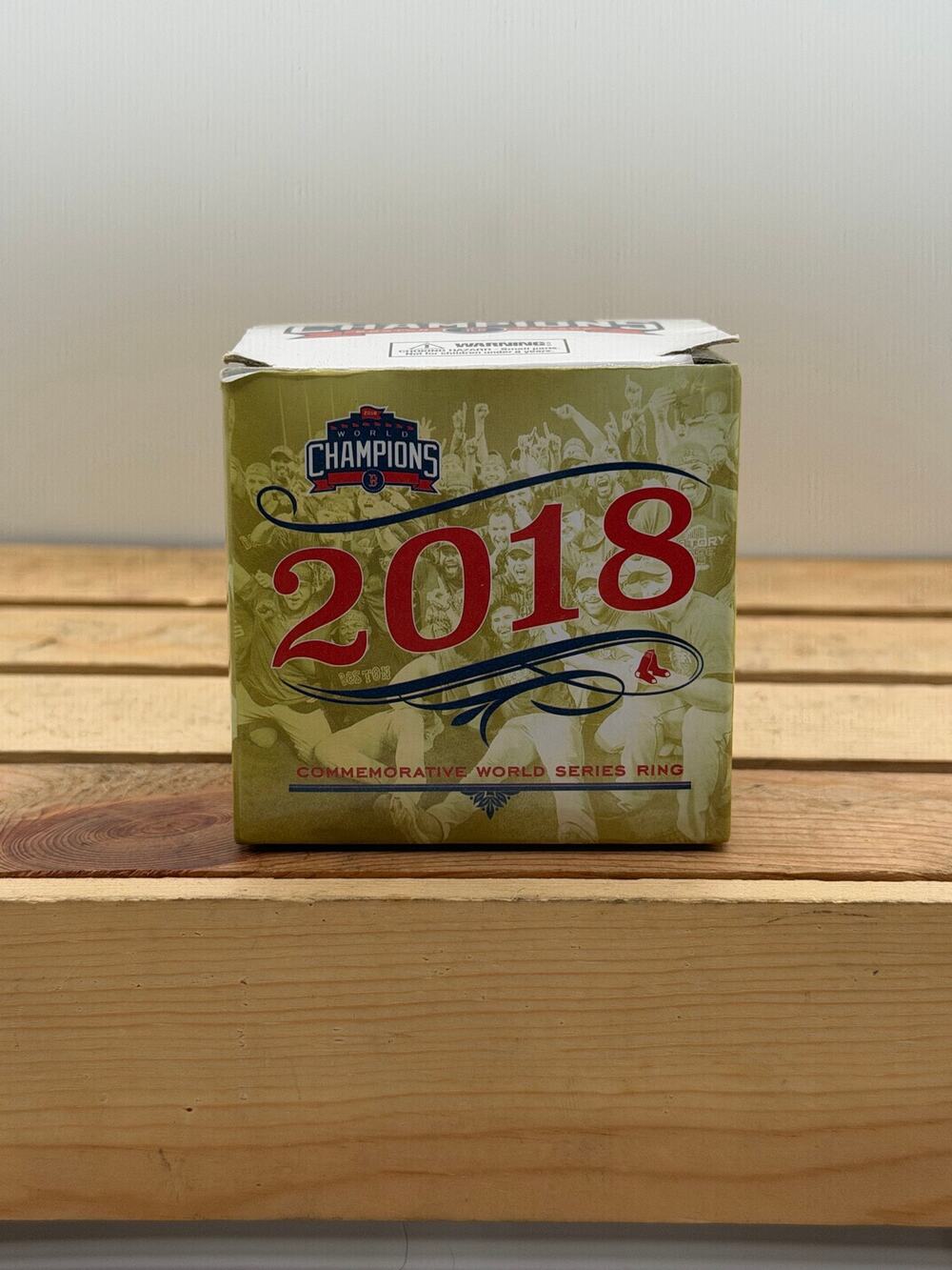 Boston Red Sox 2018 World Series Champions Commemorative Ring Replica - SGA BDA